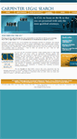 Mobile Screenshot of carpenterlegalsearch.com